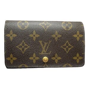 LOUIS VUITTON Vintage Porte-Monnaie Tresor Wallet Monogram VTG